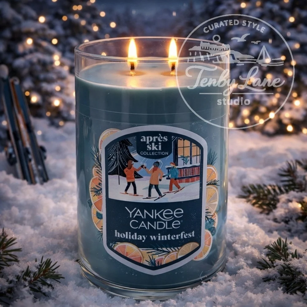 Yankee‎ Candle Holiday Winterfest Après Ski Collection 20oz Tumbler Pine Citrus